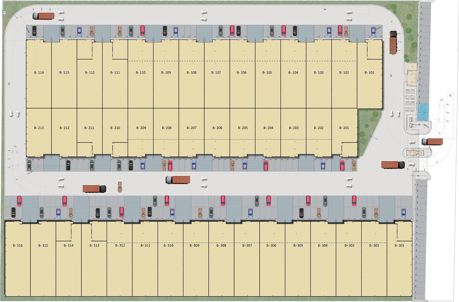 Plano Disponibilidad K303 Cancún